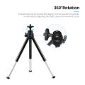 Portable Webcam Tripod Lightweight Mini Webcam Tripod for Smartphone Webcam Desktop Tripod Phone Holder Table Stand. 