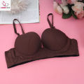 Cotton Foam Bra | With Wire Bra For Women | Dark Marron Solid Color. 