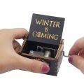 The Godfather Music Box Hand Crank Musical Box Carved Wooden Play The Theme Song of The Godfather Home Decor Christmas Gifts. 