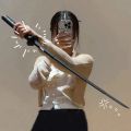 3D Printed Gravity Straight Out Telescopic Samurai Stress Relief Toys Stretchable Cos Props Creative Folding Katana Funny . 