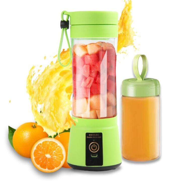 Portable Fruit Juice Blenders Summer Personal Electric Mini Bottle Home