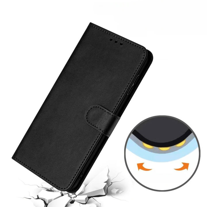 Huawei P20 Lite Flip Wallet PU Leather Case - Card Holder, Anti-Knock, Stand Function