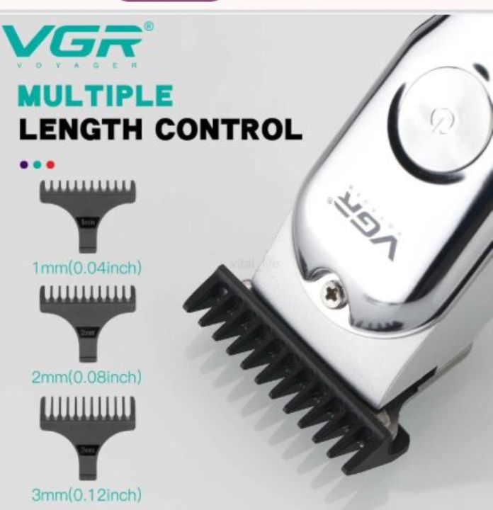 VGR%20V-071%20Cordless%20Professional%20Hair%20and%20Beard%20Clipper%20Runtime%20120%20Min-Trimmer%20For%20Men%20With%203%20Guide%20Combs-%20Original%20Genuine%20Product%20-%20Image%203