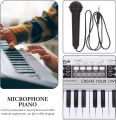 BigFun 37 keyborad Children's Electronic Organ Electronic Keyboard Piano Children Piano Multipurpose Piano Toy Kids Piano Toy Piano Keyboard Pianos for Kids Intelligent Toy Music Microphone Plastic. 