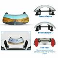 Motorcycle Windscreen 180+ Degree Blind Spot Mirror Wide Angle Rearview Mirror Safety Auxiliary Rear View Mirror for BMW Yamaha. 