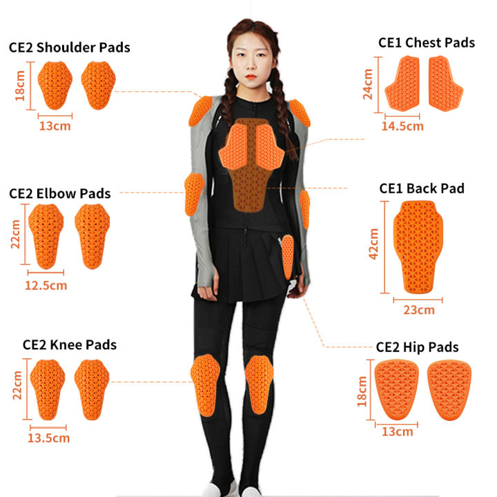 WOSAWE%20CE%20Certified%20Motorcycle%20Armor%20Jacket%20Insert%20Protector%20Universal%20Back%20Pads%20Chest%20Elbow%20Hip%20Knee%20Guard%20Moto%20Protective%20Gear%20-%20Image%207