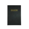 Register Notebook Plain Cover Quality White Paper Register Notebook. 