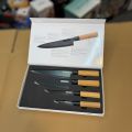 4 Piece Japanese Knives Set. 