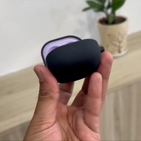 Samsung Galaxy Buds Silicone Case Cover | Compatible with Buds Live, Buds Pro, Buds 2, Buds 2 Pro & Buds FE | Shockproof Protective Case with Keychain