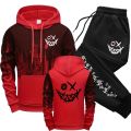 Men Single Piece Sweatshirts Sweatpants Versatile Men's Tracksuit Casual Comfort Fashion Daily Sports Simple Splashed Ink Hoodie. 