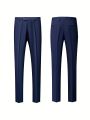 Men's Formal Suit Set Business Casual Slim Fit Tuxedo for Wedding, Long Sleeve Notch Lapel, Groom. 