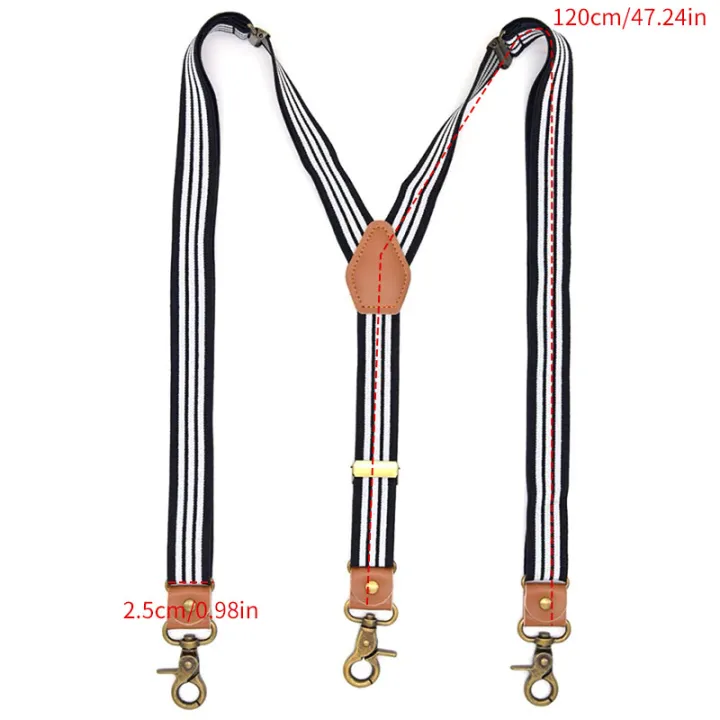 Striped%20Suspenders%20with%20Swivel%20Hooks%20Suspender%20Y%20Back%203%20Clips%20Adjustable%20Elastic%20Trouser%20Braces%20Belts%20Loops%20for%20Men%20Women%20-%20Image%206