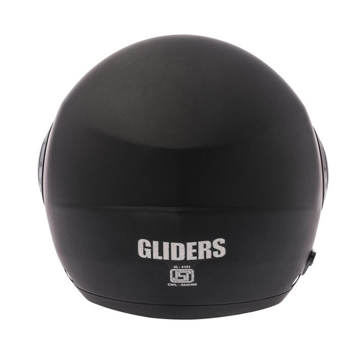 Gliders%20Half%20Face%20Bike%20Helmet%20Black%20-%20Image%203