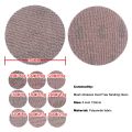 5/6 Inch Mesh Abrasive Dust Free Sanding Discs 10 Pcs Hook and Loop Grinding Polishing Sandpaper Assorted 60 to 1000 Grit. 