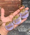 customised resin keychain with different colours and design. 