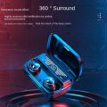 M20 TWS WIRELESS EARBUDS WITH NOISE CANCELLING FEATURE.