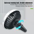 Portable Car Fan USB Dual Power 360° Adjustable Silent Cooling Safe for Dashboard Seat Outlet Desktop Use Summer Travel .
