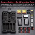 FOMITO Portable Camera Battery Case Memory Card Organizer Holder Waterproof Storage box for NP-FZ100 Battery.