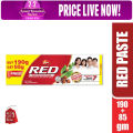 Dabur Red Toothpaste 190 gm (Get Red Toothpaste 85 gm Free). 