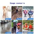 10/20/30pcs Rainy Disposable Shoe Covers, Transparent Plastic Outdoor Thick Wear-Resistant Waterproof Isolation Foot Covers. 