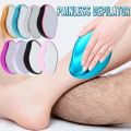 Crystal Hair Removal Tool Eraser Painless Nano Crystal Epilator Depilation Tool for Man Women Hair Remover Erase. 