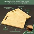 Wooden Cutting Board Kitchen Cutting Board for Meat Totally Bamboo Food Cutting Table Thickened Fruit Vegetables Chopping Panel.