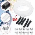 5M Fuel Tank Standpipe Kit Replaceable Parking Heater Fuel Line Kit for Eberspacher/ Webasto Heater Diesel Hose Clip.
