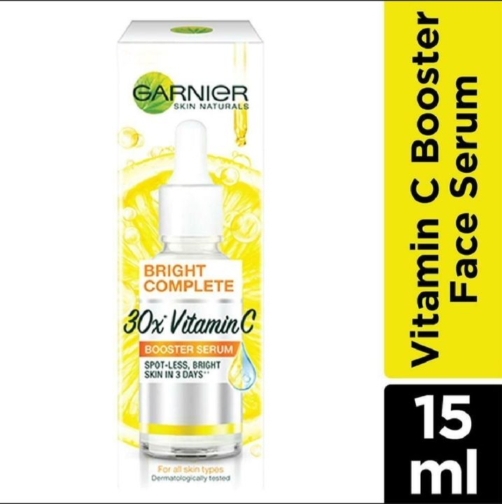 Garnier Bright Complete Bright Complete Vitamin C Booster Serum 15ml Face Serum