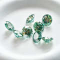 0.1-5CT Bluegreen Color Moissanite VVS1 3EX Cut Light Blue Green Color Moissanite Loose Stone Certified GRA DIY Silver Jewelry.