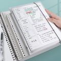 60Sheet Replaceable Refill Loose Leaf Notebook A4 A5 B5 Spiral Binder Paper Index Writing Book Stationery Office School Supplies. 