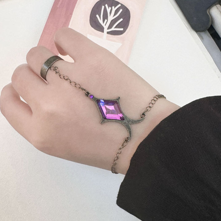 Anime%20Magica%20Akemi%20Homura%20Cosplay%20Soul%20Gem%20Bracelet%20Props%20Hand%20Chain%20Jewelry%20Bracelets%20Accessories%20Ring%20Bracelet%20-%20Image%203
