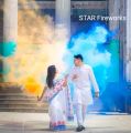 Color smoke bom Fast all over BD wedding holud photography. 