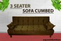 Sofa Combed-wooden sofa cum bed-High Quality sofa cum bed  with Two Cushion(Multicolor). 