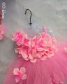 Baby Girl Pink Flower Dress. 