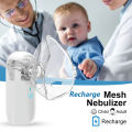 Rechargeable Portable Mini Nebulizer Silent Handheld Inhaler Ultrasonic Inhalator Mesh Atomizer Baby Adult Cough Asthma. 