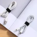 5M Cable Manager Data Cable Storage Artifact Velcro Reusable Cable Tie Nylon Free Cut Desk Wire Organizer Cable Binding Tape. 