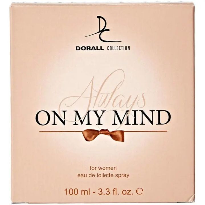 Dorall Collection Always On My Mind Eau de Toilette for Women100ml