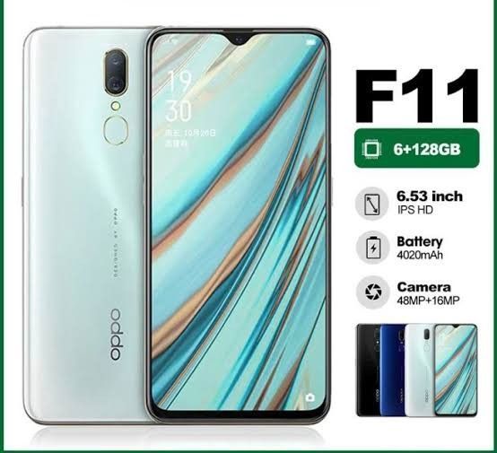 Oppo f11 | 128Gb storage | 6 Gb RAM | Mediatek MT6771 Helio P70 (12 nm) | Dual Sim | Pta approved |