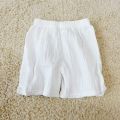 Baby Cotton Linen Shorts Summer New Children's Solid color Short Pant Boys Girls Thin Short Pants Girls Boy Clothing. 