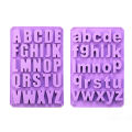 26 Letter Silicone Chocolate Mold Cake Mould Jelly Candy 3D DIY Molds Kitchen Baking Tools.