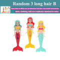 4/3 PCS 1 Bag Mermaid Water Play Toys Different Style for Swimming Children Game in Sun Pool/Beach/Bath Time Color Random.