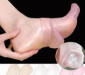 1 Pair Silicone Moisturizing Socks Exfoliating Gel Heel Socks Callus Cracked Dead Skin Remove Protector Pain Relief Foot Care. 