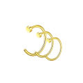 3Pcs 20G Fake Nose Rings for Women Men, 316L Stainless Steel Clip On Nose Ring Non Piercing Nose Piercing Jewelry Faux Nose Stud. 