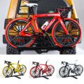 1/10 RC Simulation Bike Rack Mini Scale Bicycle Rear Rack Metal Bicycle Decorative for 1/8 1/10 RC Crawler TRX4 FCX10 SCX10. 