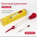 Battery hydro meter for gravity test. 