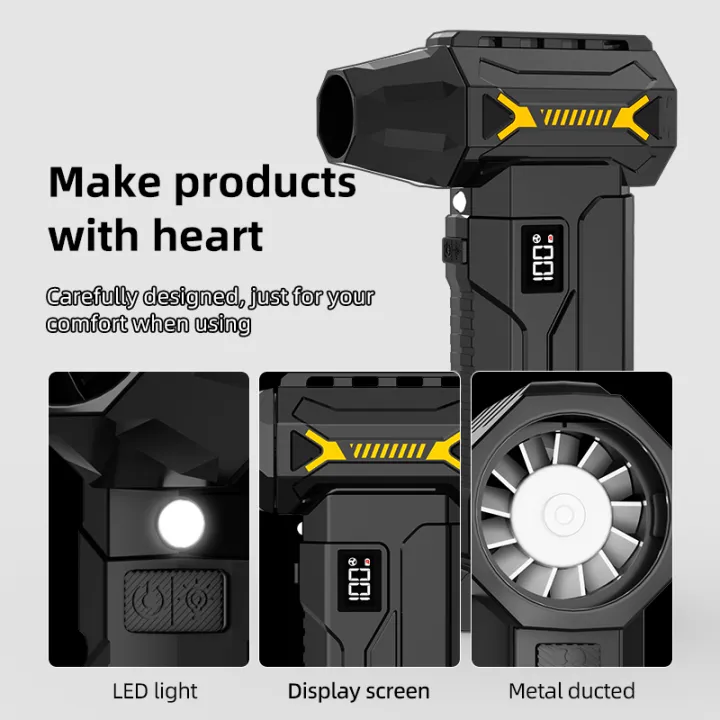 900000RPM%20Brushless%20Violent%20Turbo%20Fan%204%20Speed%20Cordless%20Jet%20Blower%20Rechargeable%20Air%20Duster%20for%20Keyboard%20Car%20Pet%20Snow%20Multi%20Nozzle%20-%20Image%204