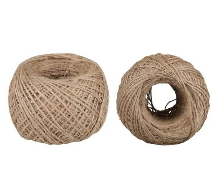 Jute Rope Simple – Jute Thread Simple – Brown for Art & Craft | Daraz.pk