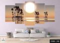 5Pcs In 1 Set Wall Canvas Art Ready to Hang for Living Room or Bedroom Home Decoration On Wall Canvas Painting Wall. 