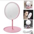 USB Makeup Mirror with Storage Base and 3 Lighting Modes for Portable and Convenient Use mecup set mecup boc mecup items. 