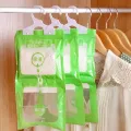 1/5/10Pcs Hangable Wardrobe Moldproof Moisture Proof Dehumidification Bag Moisture Absorbing Bag Closet Dehumidizer Eco Friendly. 